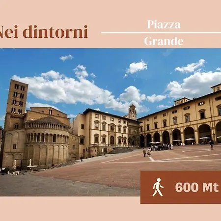 2 Minuti Dal Duomo - Parcheggio Free A 3 Minuti Apartmán Arezzo